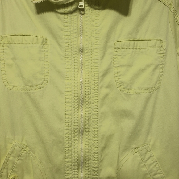 Sonoma Sz Med Lime/Neon Yellow Zip Jacket - Picture 10 of 16